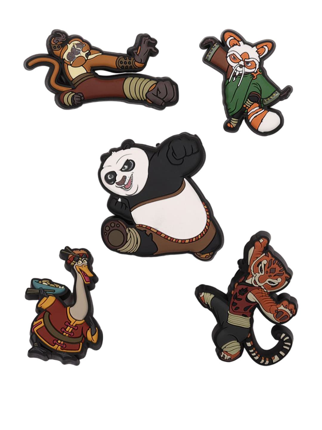 Crocs 5-Pcs Kung Fu Panda Shoe Charms Jibbitz