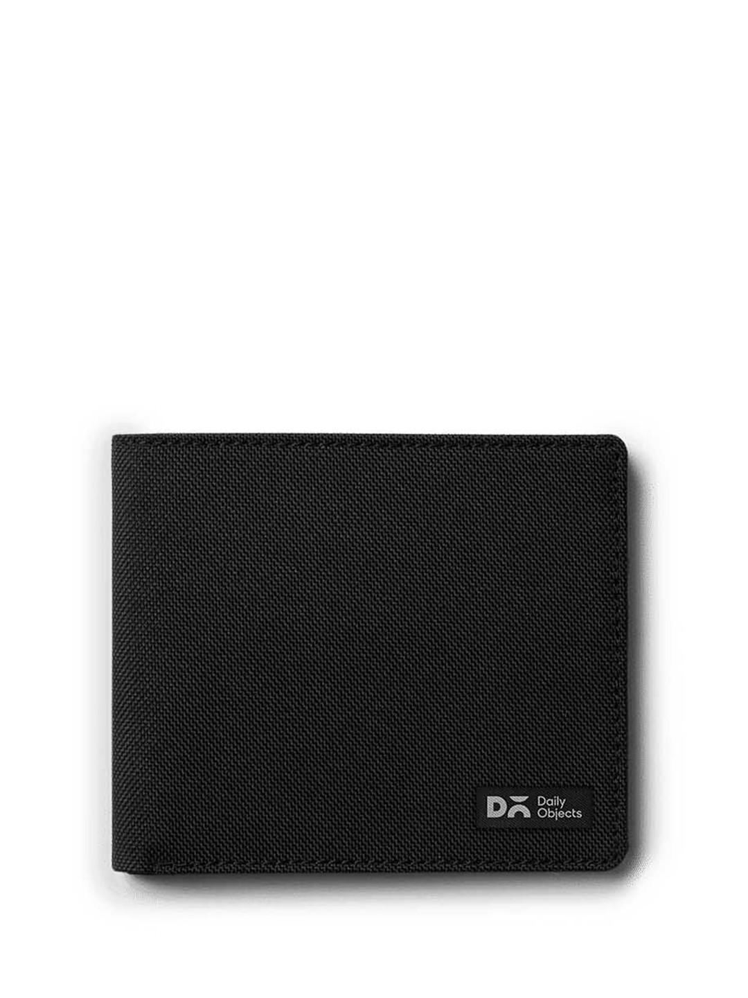 DailyObjects Black Ballistic Nylon Slim Classic Billfold Wallet