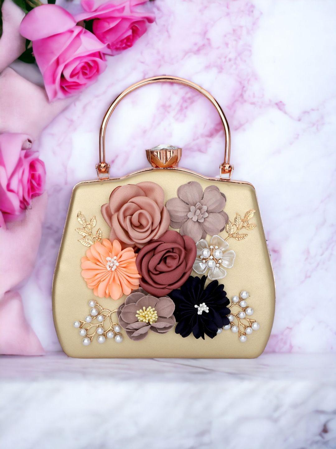 Sangria Embellished Box Clutches