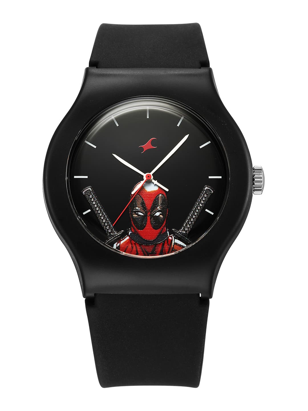 Fastrack Unisex Printed Dial & Straps Analogue Watch 9915PP103