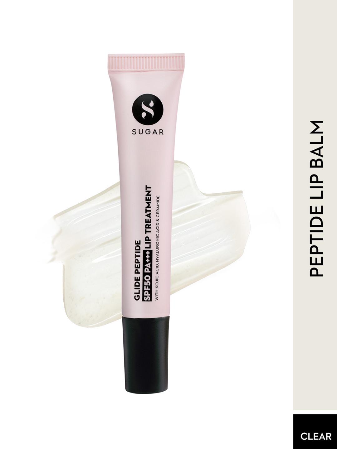 SUGAR Glide Peptide SPF50 PA+++ Lip Balm With Kojic Acid - 10 ml - Coconut Crunch 01