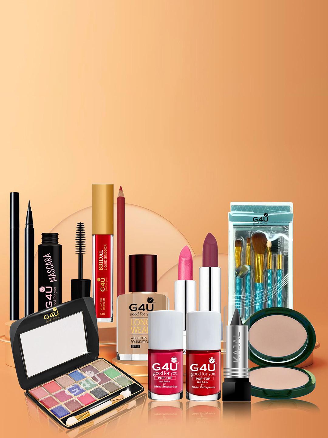 G4U Makeup Kit for women Full Beginner 17 Makeup Products Gift Set 03J23A125