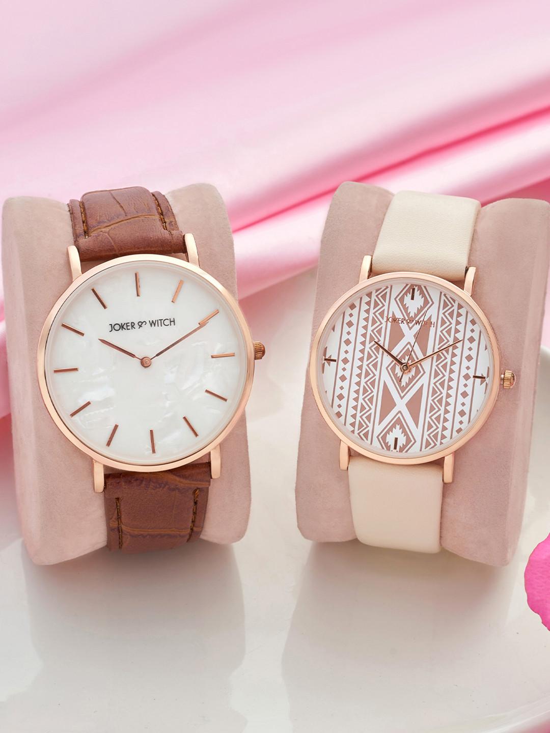 JOKER & WITCH Kitty & Mino Analogue Couple Watches Giftset