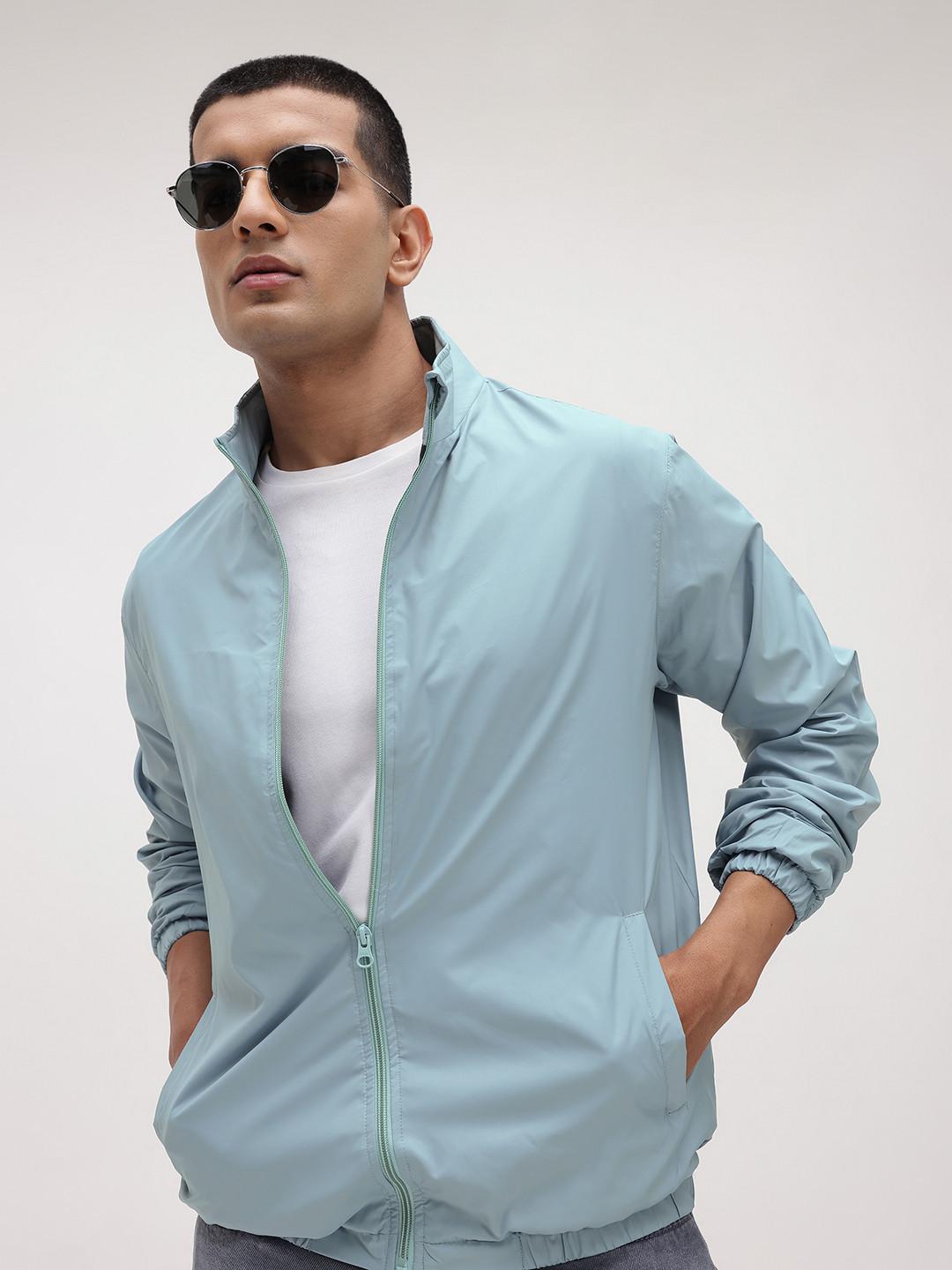 The Roadster Life Co. Mock Collar Bomber Jacket