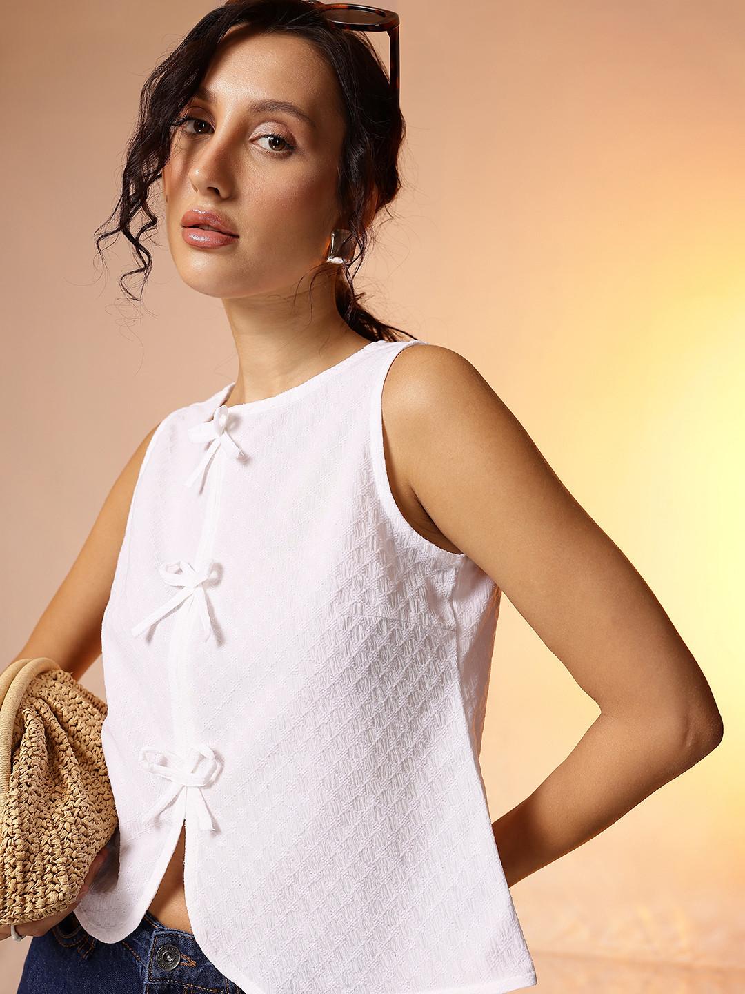 CORSICA Self Design Tie-Up Top