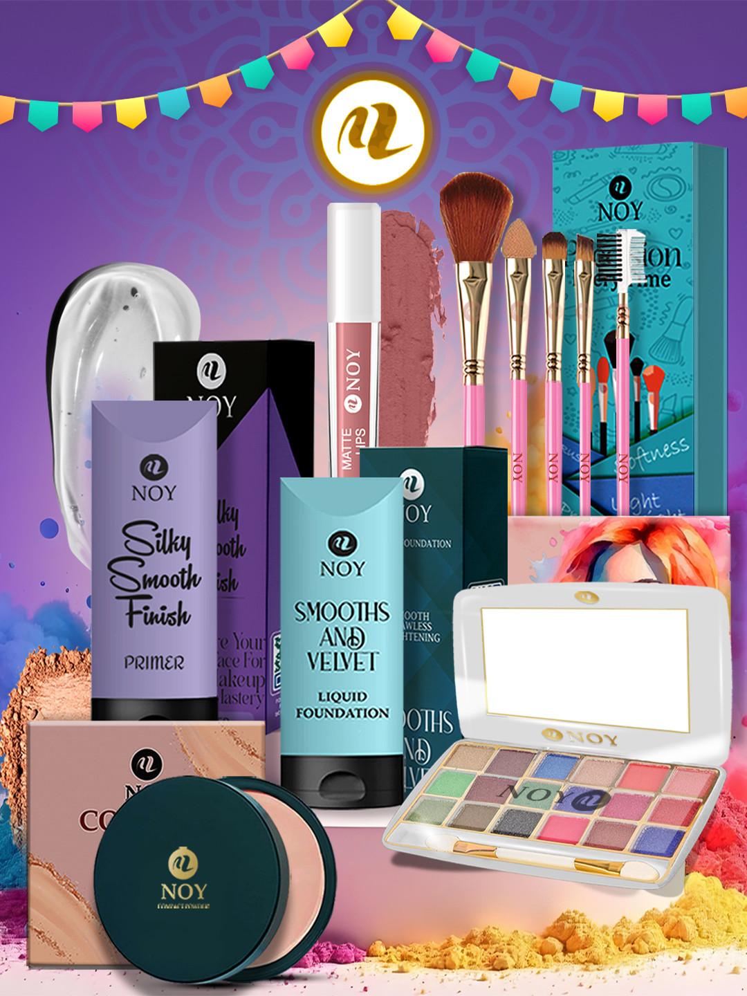 NOY Set Of 10 Long Lasting Waterproof Makeup Kit