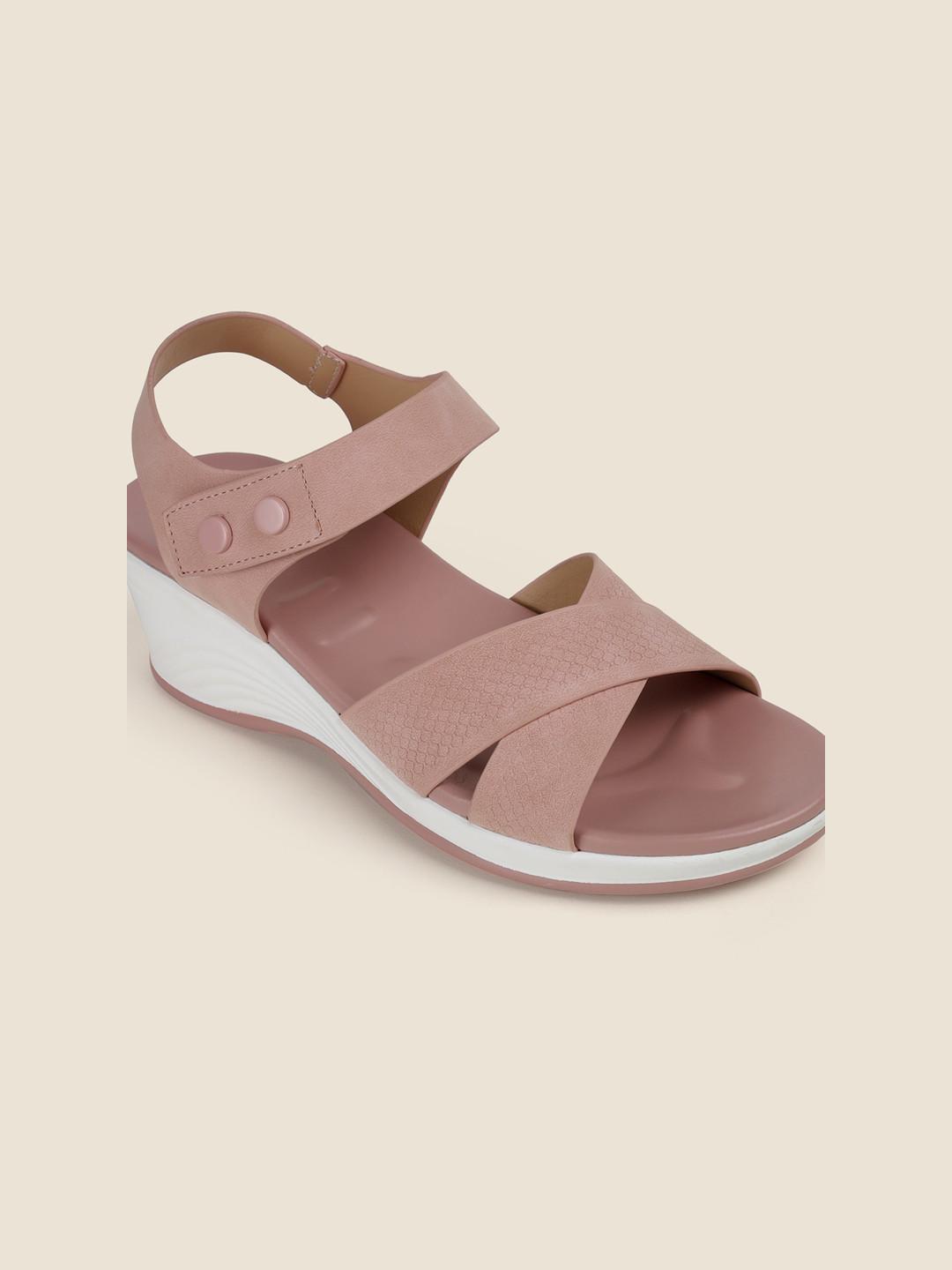 Metro Women Wedge Heel Open Toe Sandals