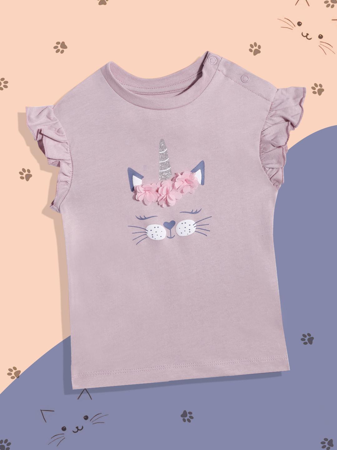 mothercare Girls Printed T-shirt
