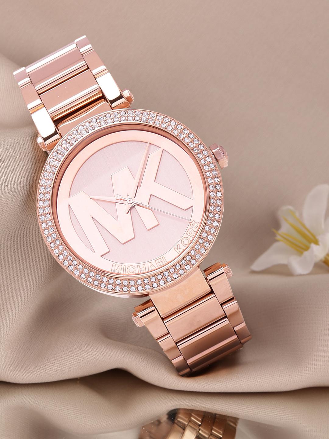 Michael Kors Women Rose Gold Analogue Watch