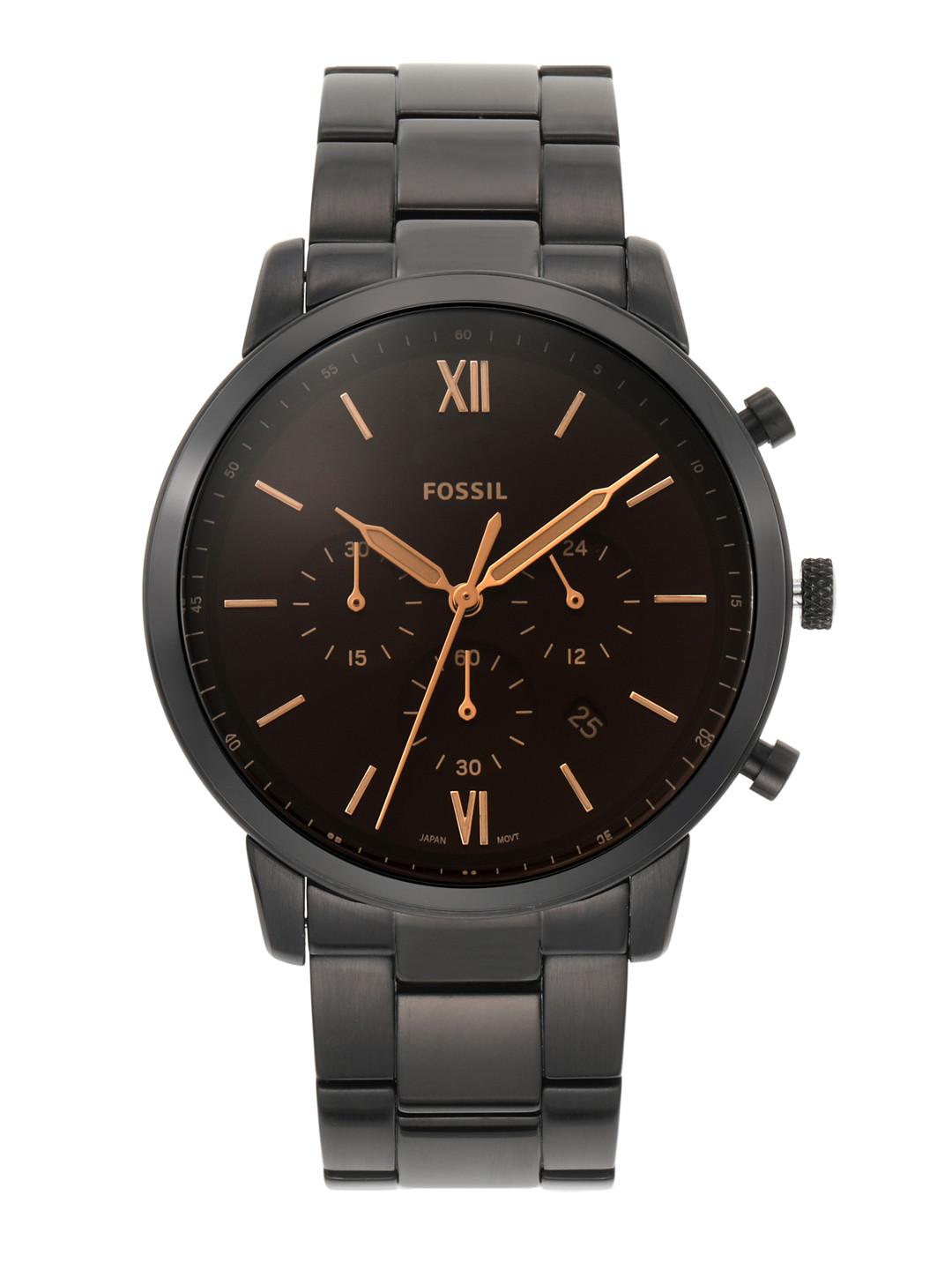 Fossil Men Brown Analogue Watch FS5525