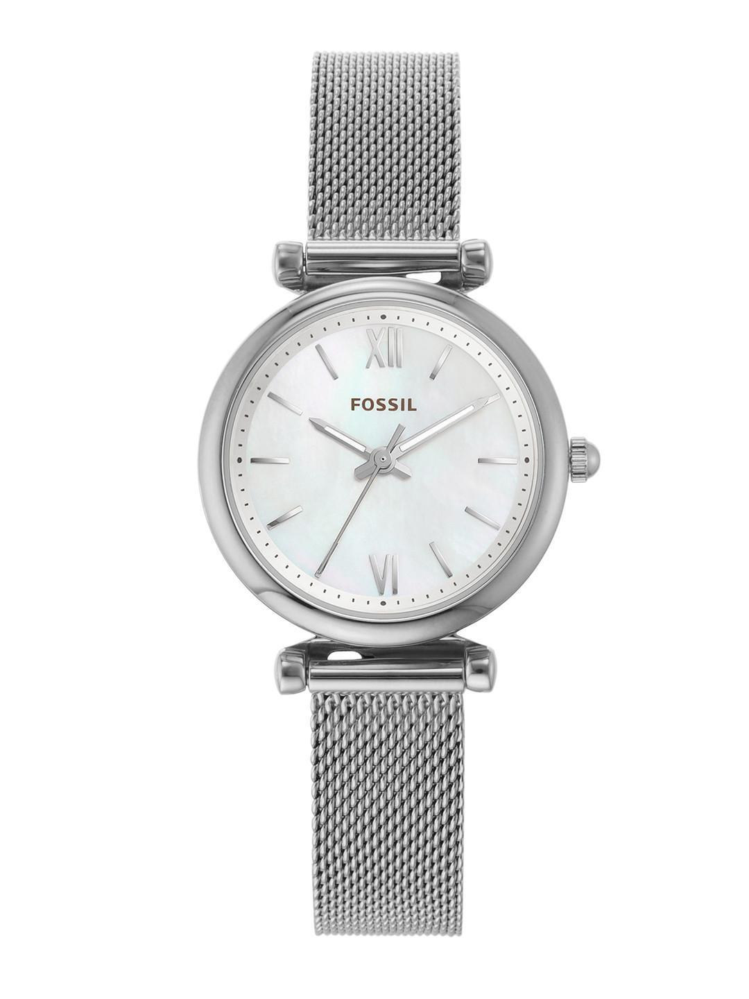 Fossil Women Off-White Analogue Watch ES4432I_SOR