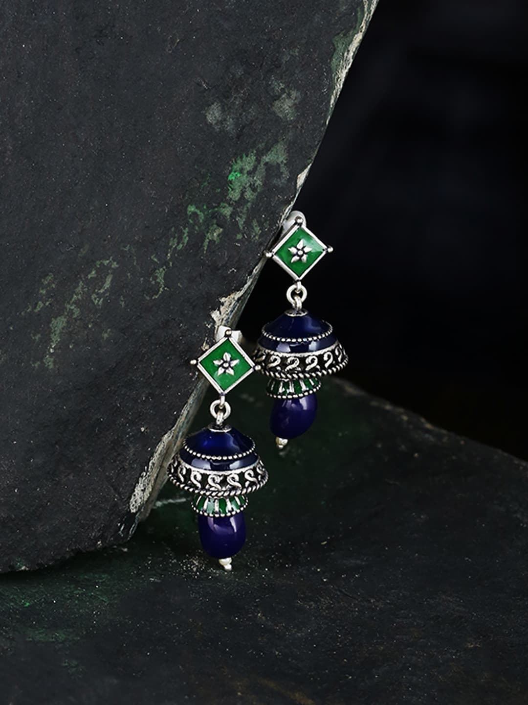 Mehrunisa Tiny Lightly Embellished Earrings