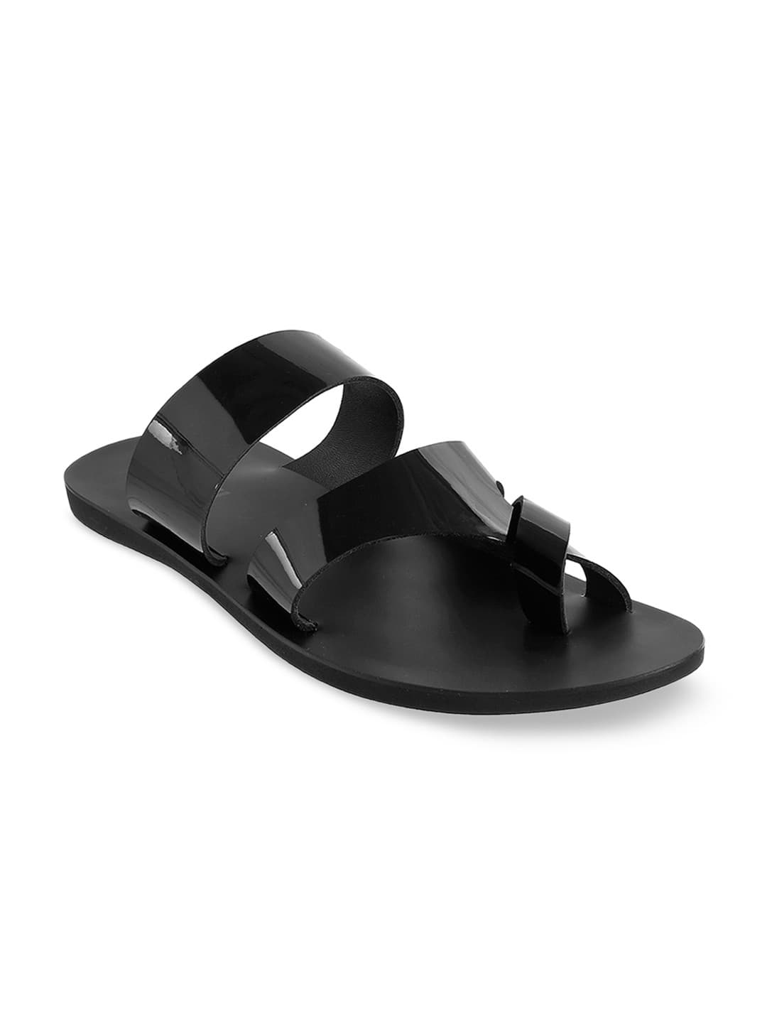Mochi Men Black Sandals