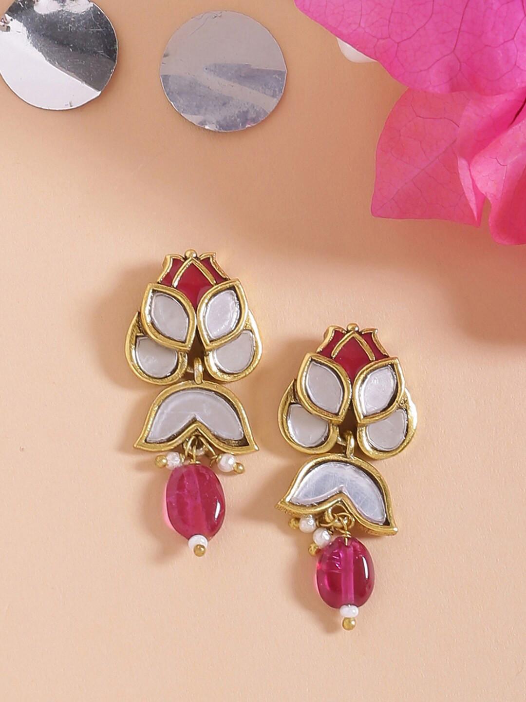 Thikri Floral Drop Earrings