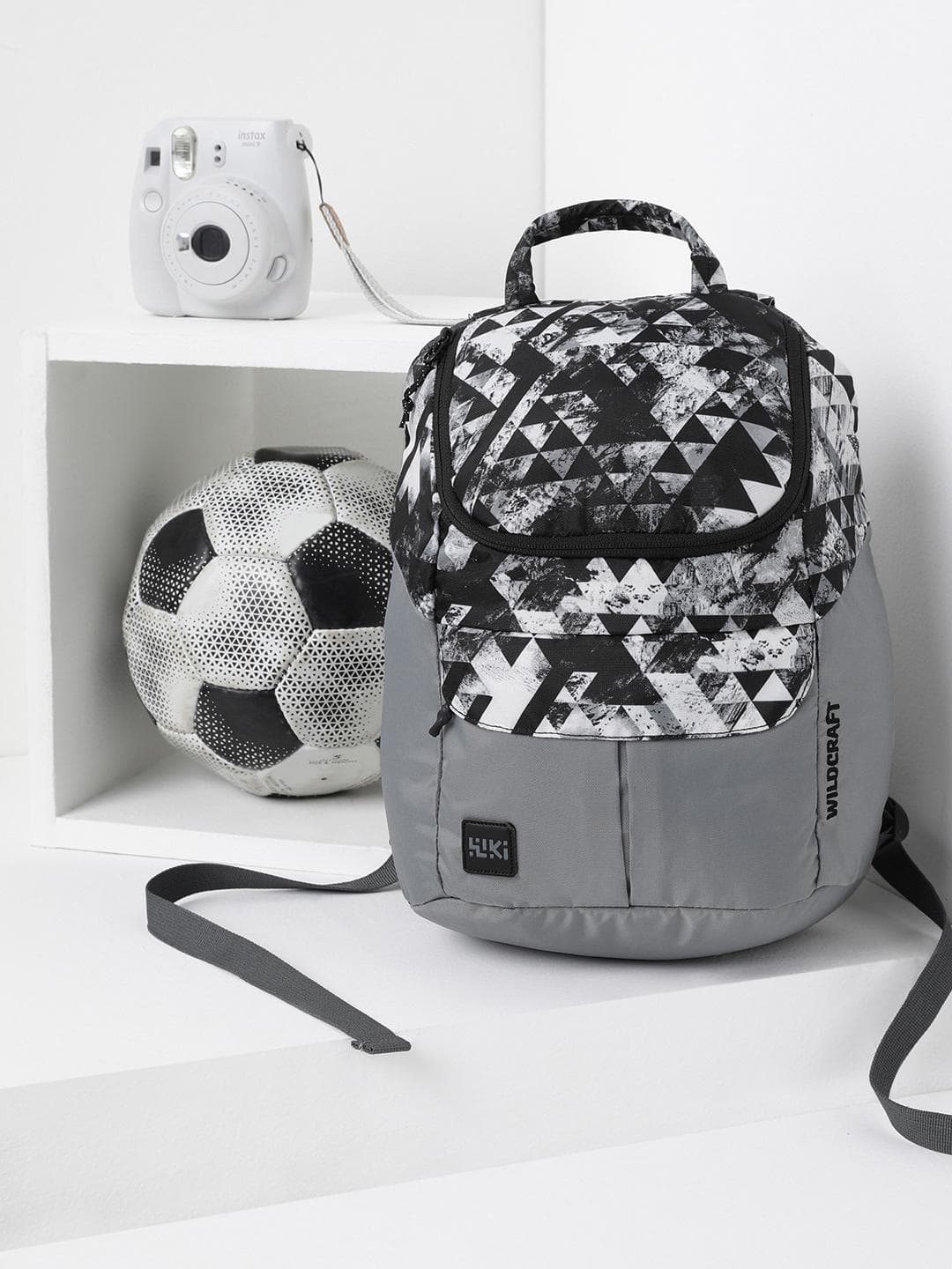 Buy Wildcraft Women Black & White Graphic Backpack - - Accessories for Women