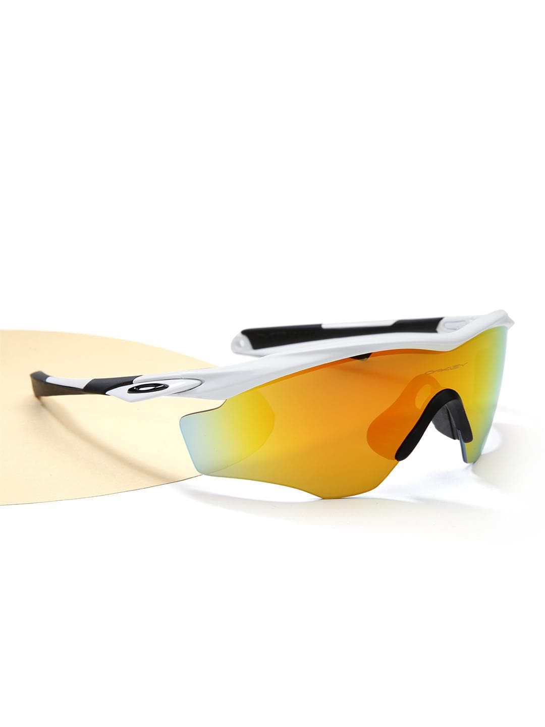 Buy OAKLEY Men UV Protected Orange Lens Irregular Sunglasses 0OO934393430545 - - Accessories for Men