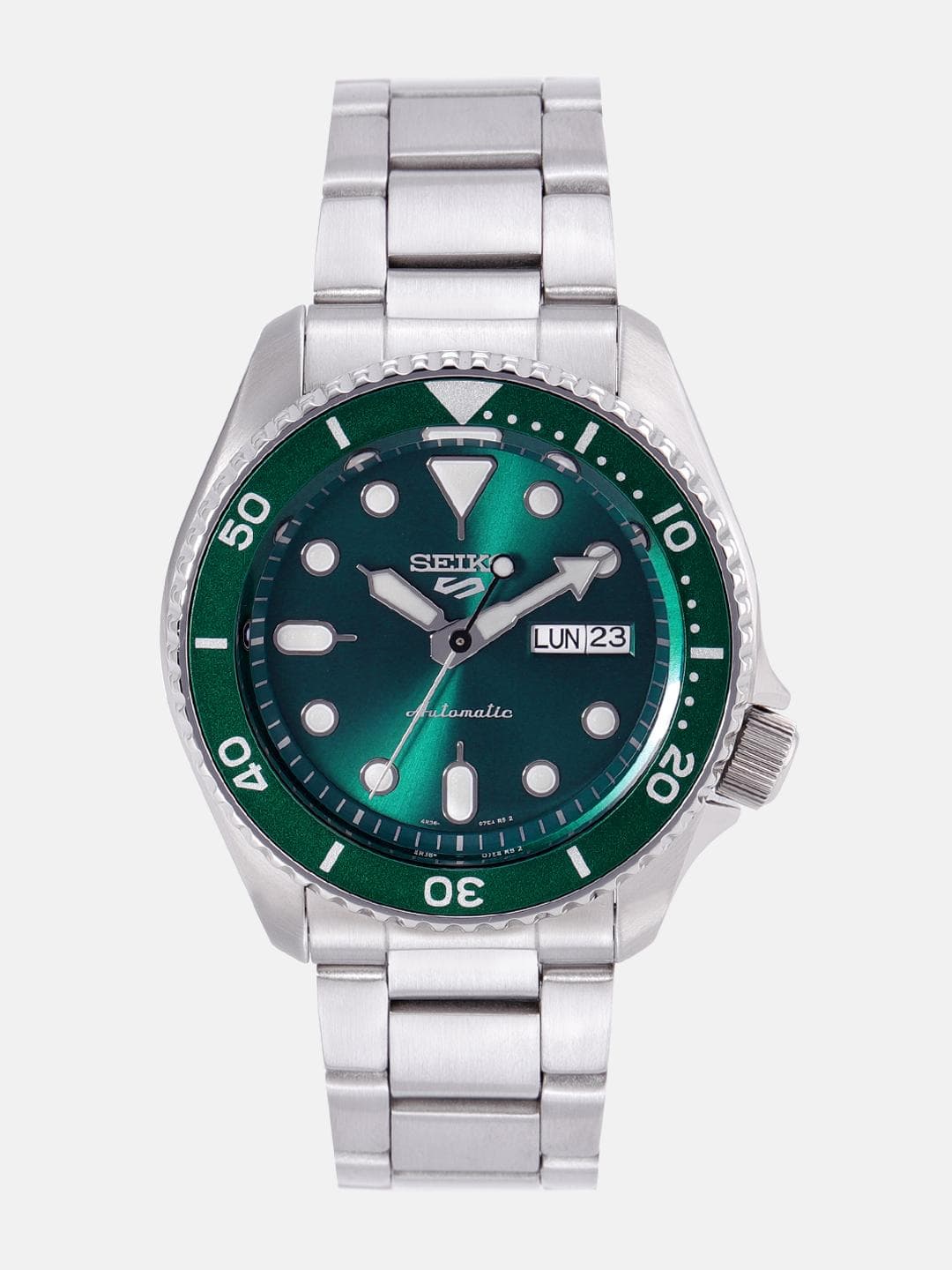 SEIKO Men Green Analogue Watch SRPD61K1
