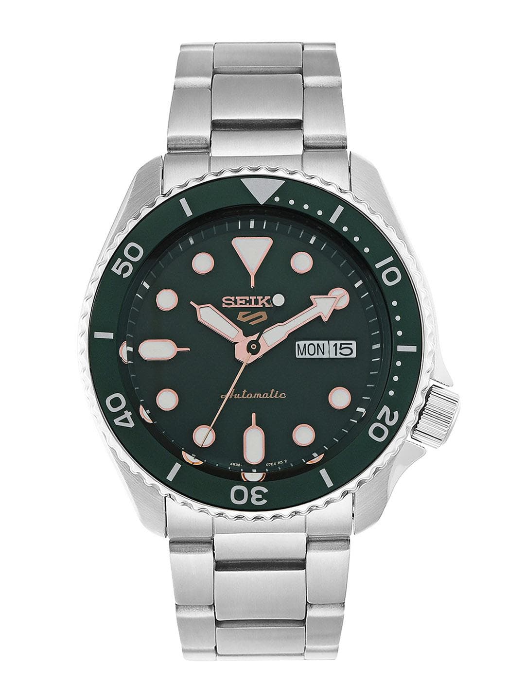 Buy SEIKO Men Green Automatic Skeleton Analogue Watch SRPD63K1 - - Accessories for Men