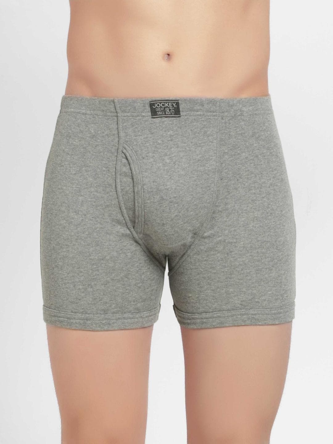 Buy Jockey Combed Cotton Rib Boxer Brief With Ultrasoft And Durable Waistband 8008 - - Apparel for Men