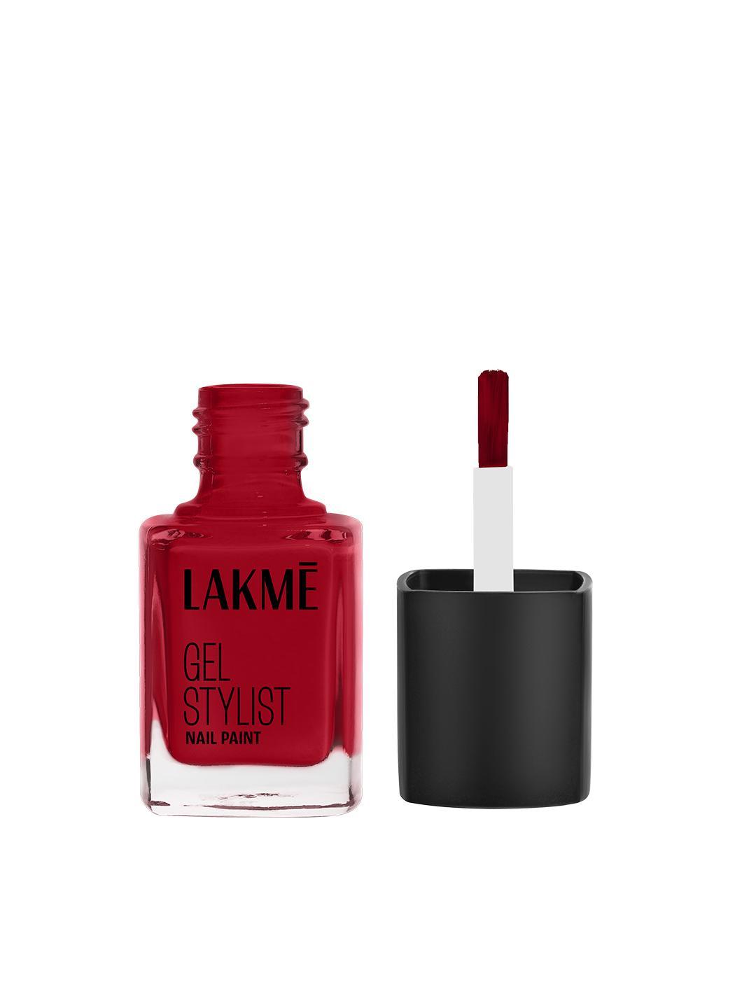 Buy Lakme Absolute Gel Stylist Nail Color With High Gloss Finish 12ml Fireside - - Personal Care for Women