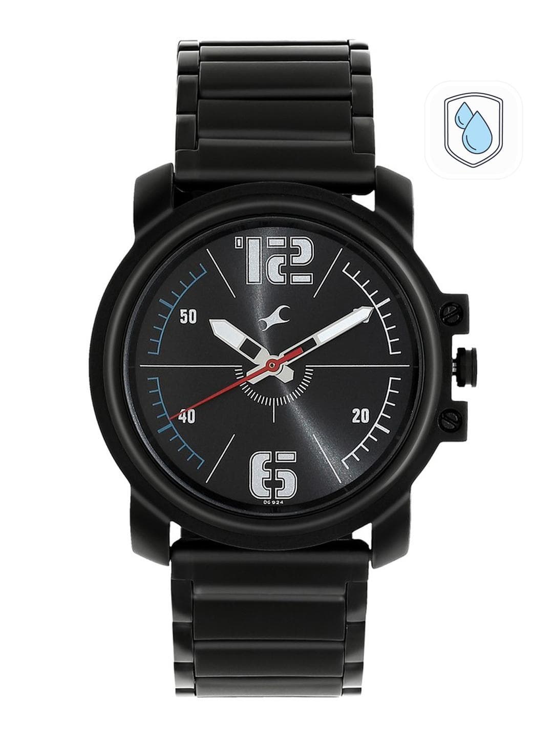Fastrack Hitlist Quartz Analog With Black Dial Watch For Guys - Nt3039nm02