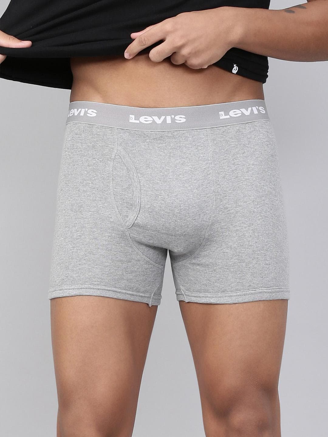 Levis Men Pure Cotton Long Length Trunk with Ultrasoft Waistband