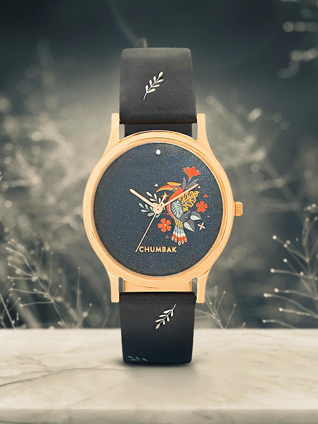 TEAL BY CHUMBAK Women Black Analogue Watch 8907605091322