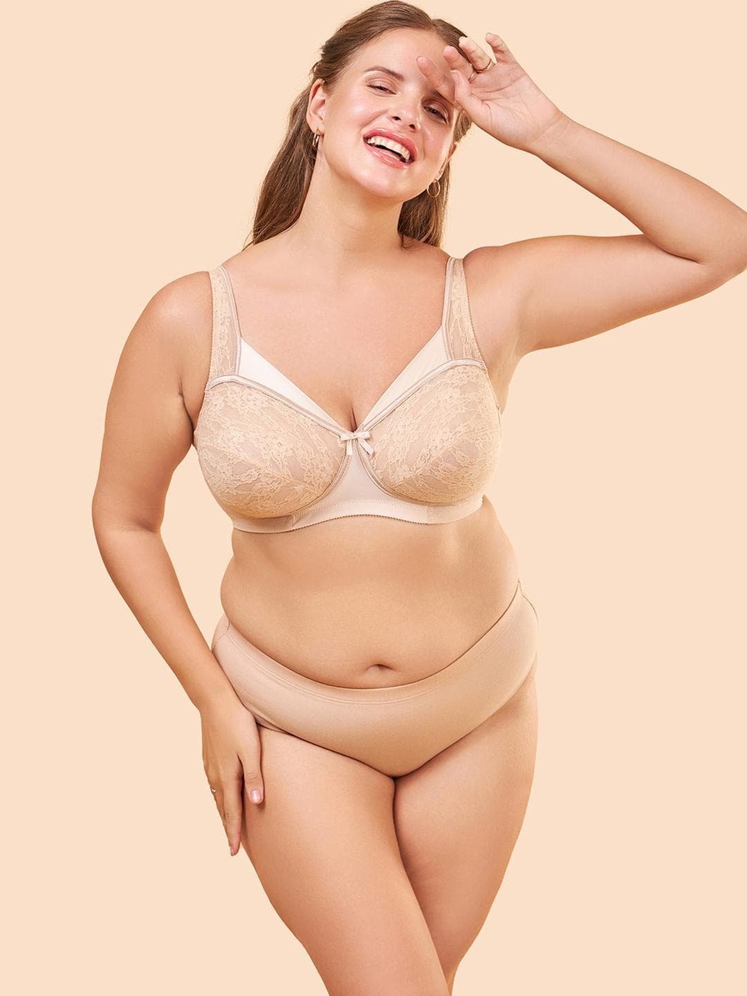 Enamor Non Padded Non-Wired Full Coverage Perfect Lift with Sectioned Cups Everyday Bra