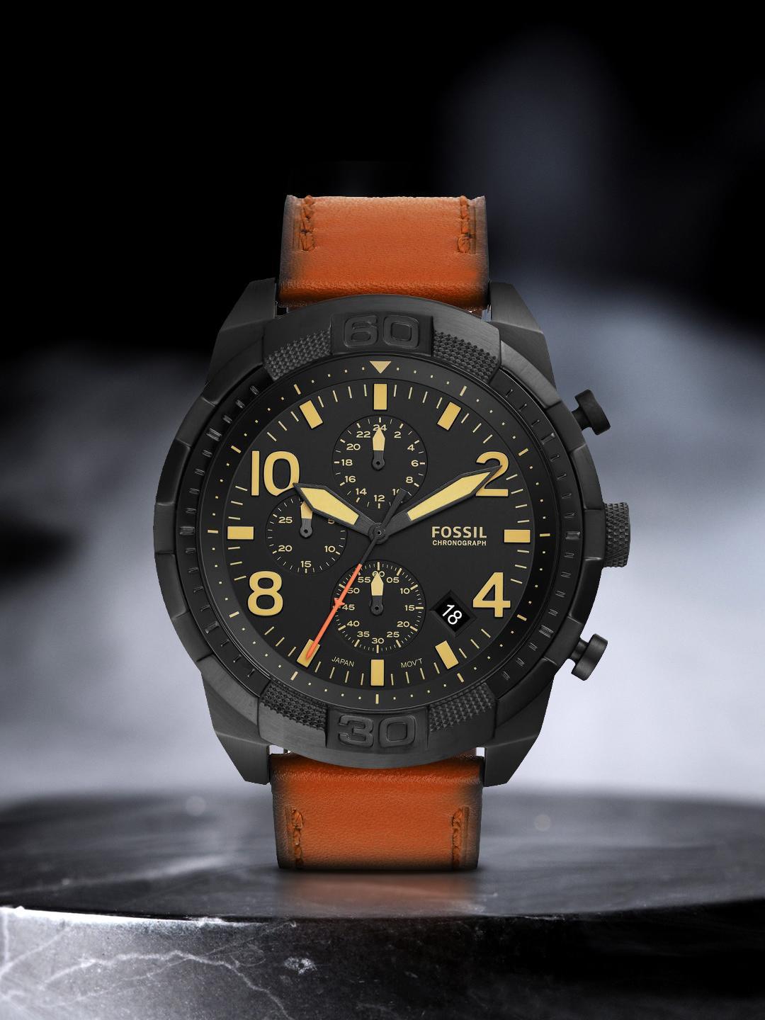 Buy Fossil Men Brown Analogue Watch FS5714 - - Accessories for Men