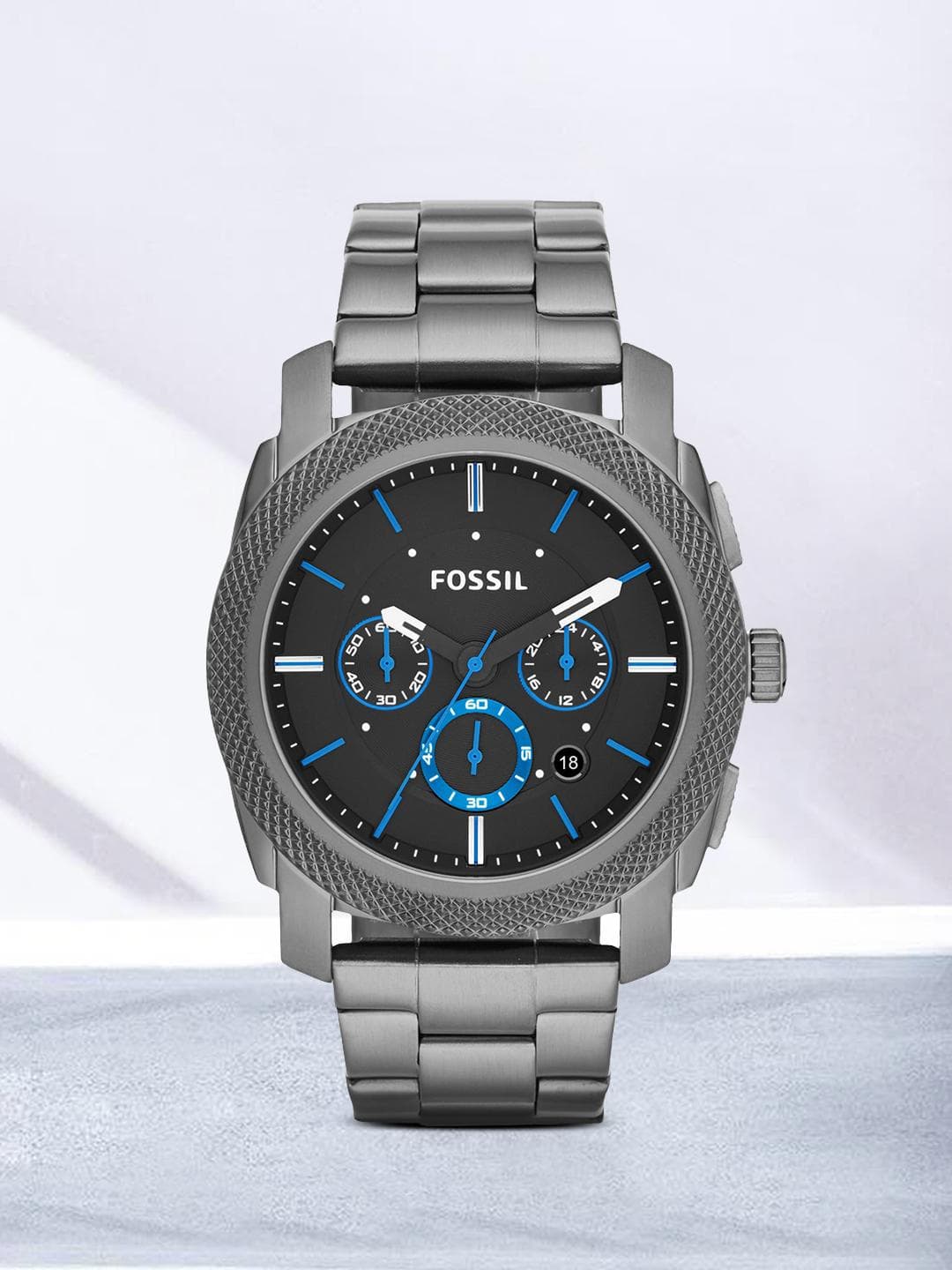 Fossil Men Black Analogue Watch