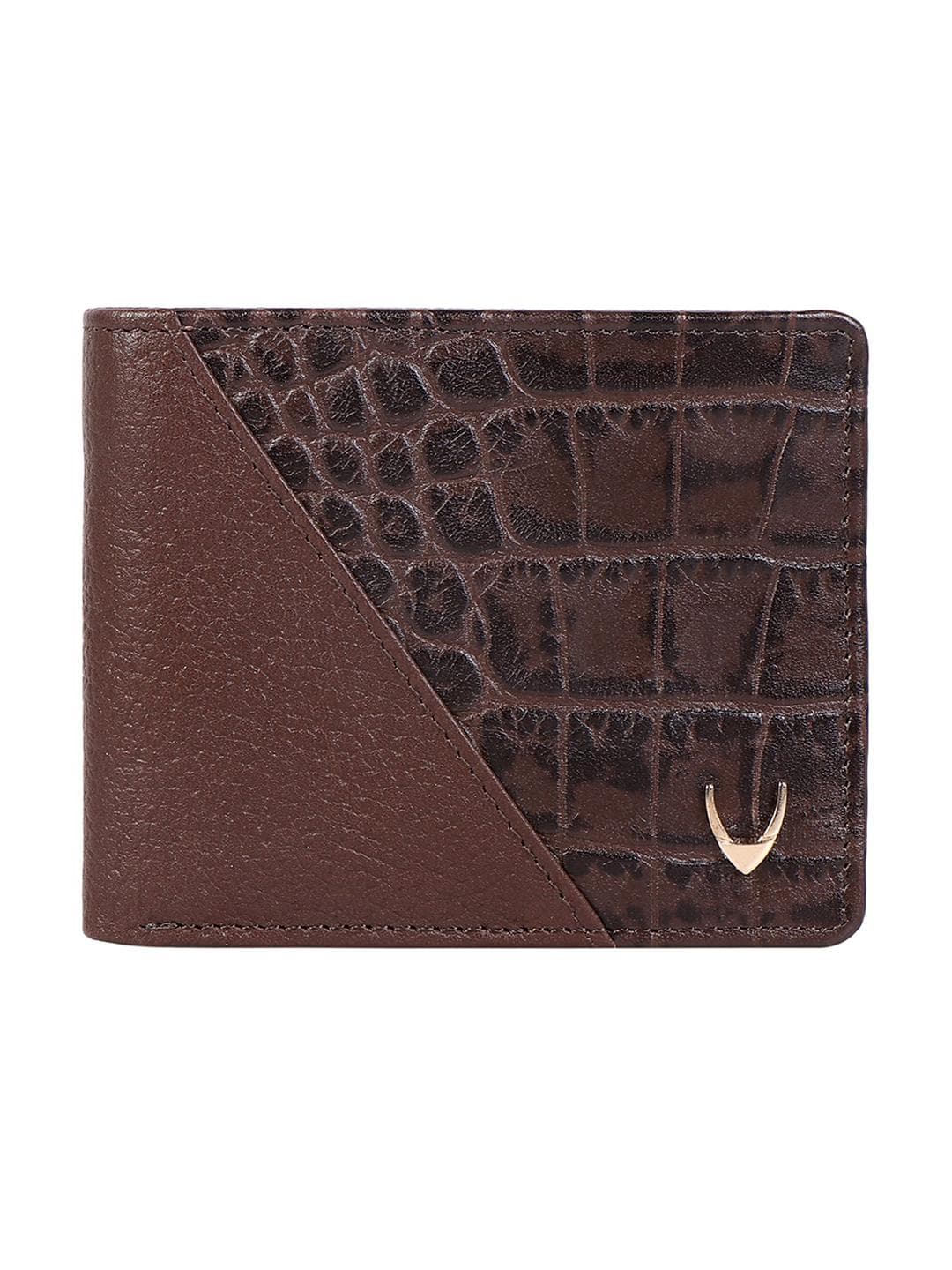 Hidesign Ee 353-039 Brown Leather Bi-Fold Wallet