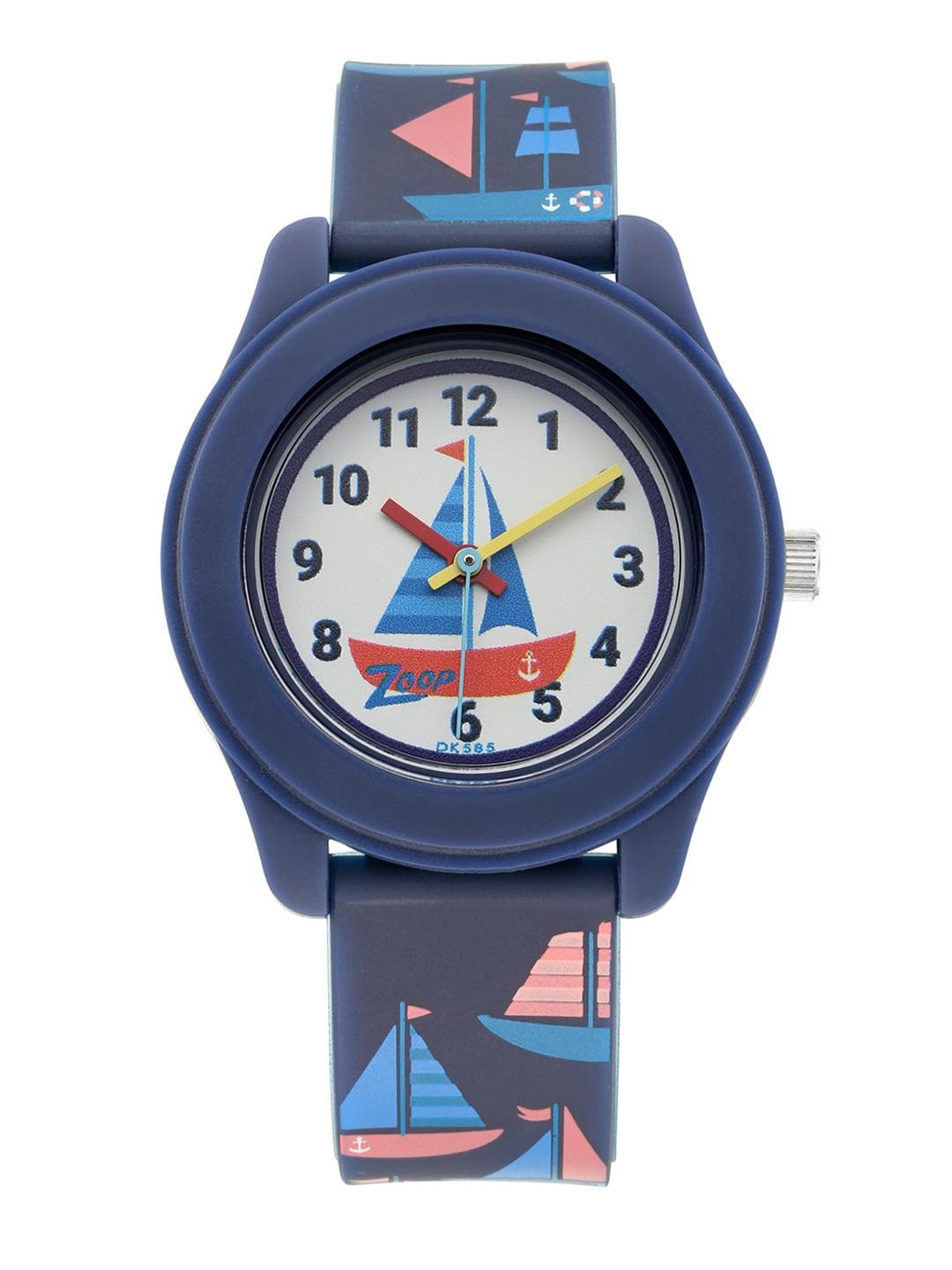 Zoop Quartz Analog With White Dial Watch For Kids - Nt26019pp01w