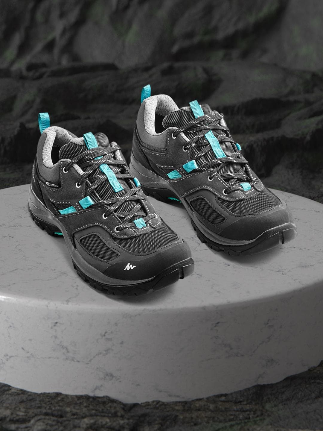 Decathlon Quechua - Women Grey MH100 Waterproof Hiking Shoes