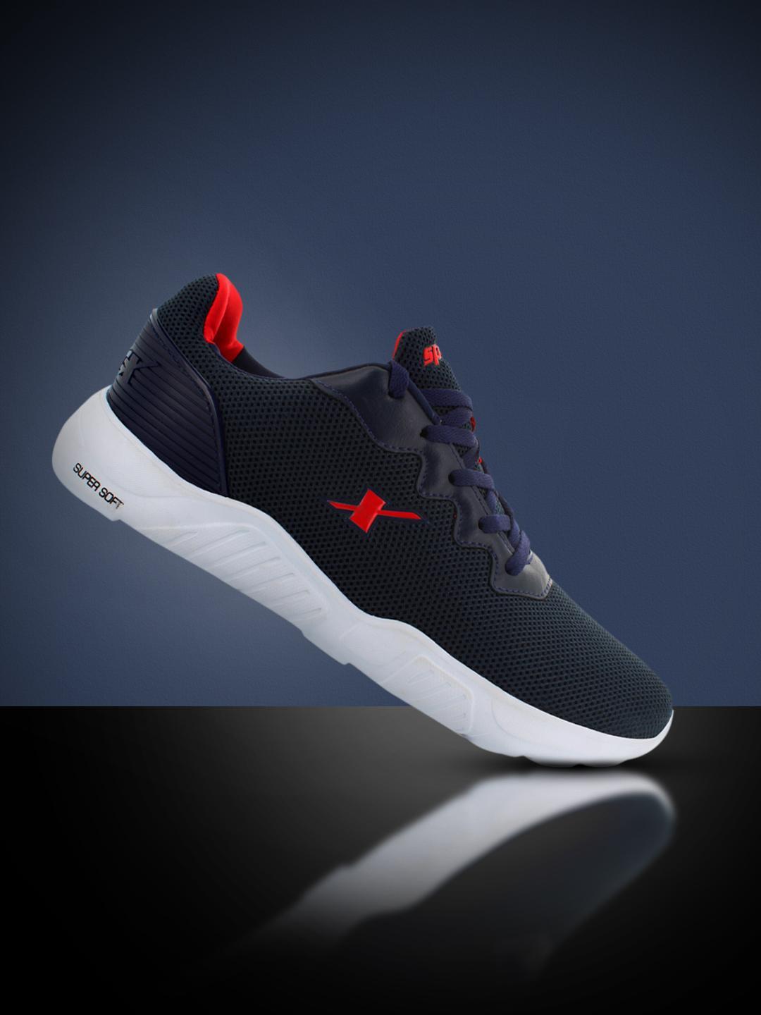 Buy Sparx Men Textured Lace Up Sports Shoes - - Footwear for Men
