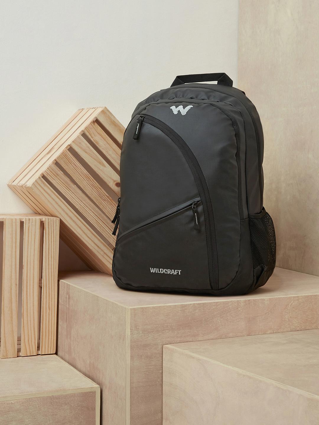 Buy Wildcraft Unisex Black Airo 2 Coated Solid Laptop Backpack - - Accessories for Unisex