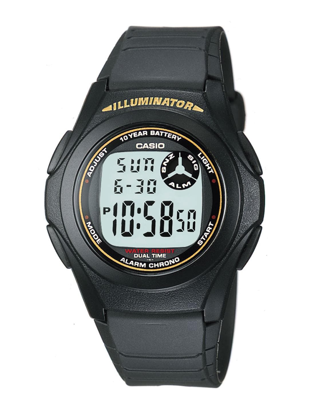Buy Casio Youth Digital F 200W 9AUDF Grey Digital Dial Resin D028 - - Accessories for Unisex
