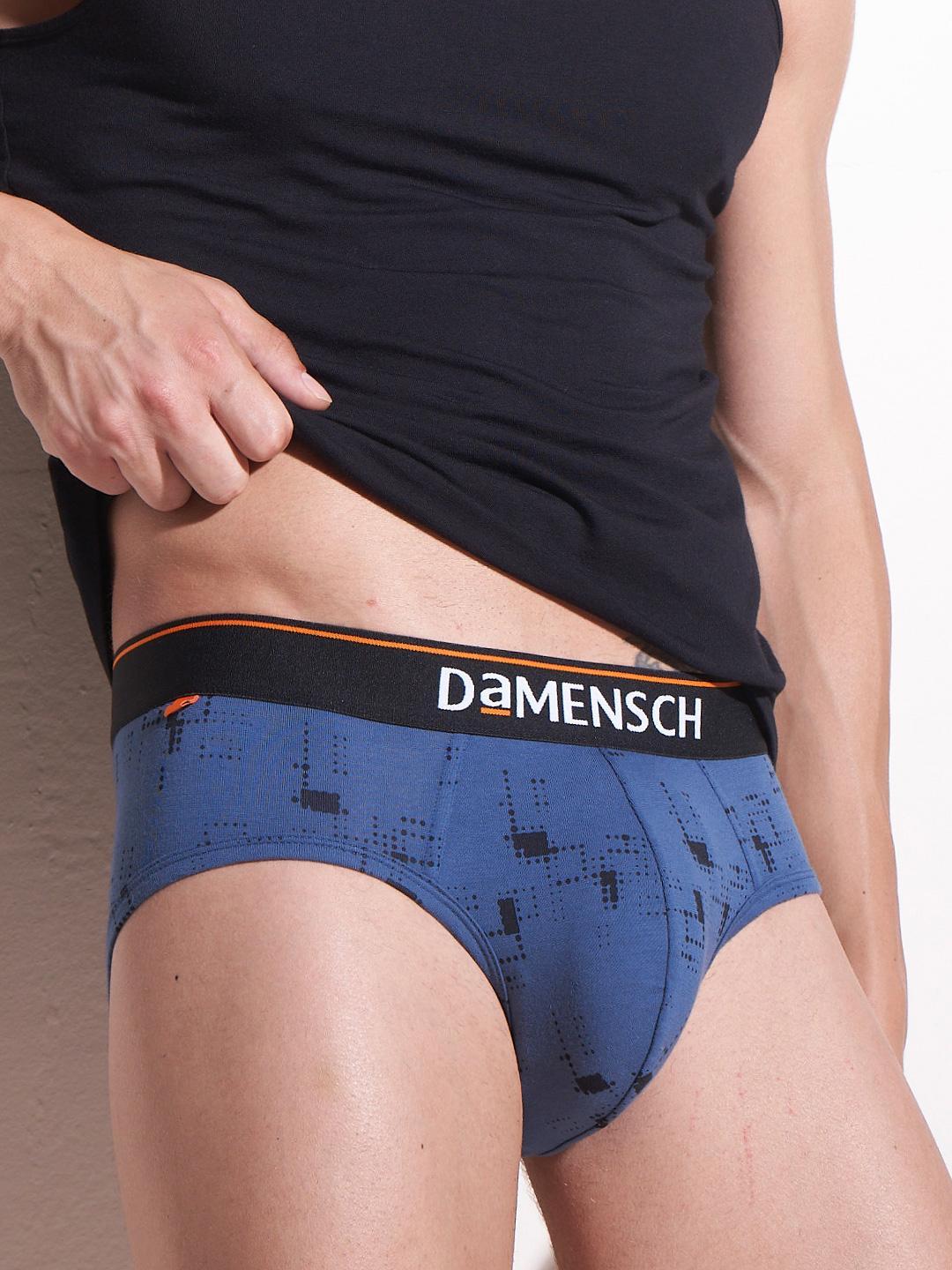 Buy DAMENSCH Deo Cotton Solid Anti Bacterial Cotton Brief DAM CTP B MRB - - Apparel for Men
