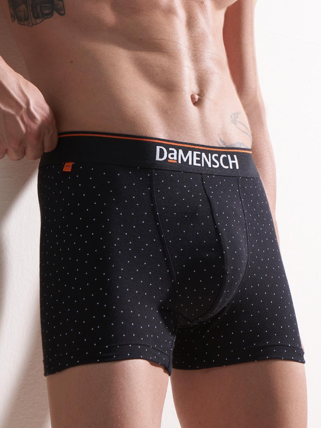 Buy DaMENSCH Men Anti Bacterial Printed Cotton Deodorizing Trunks DAM CTP T SPB - - Apparel for Men