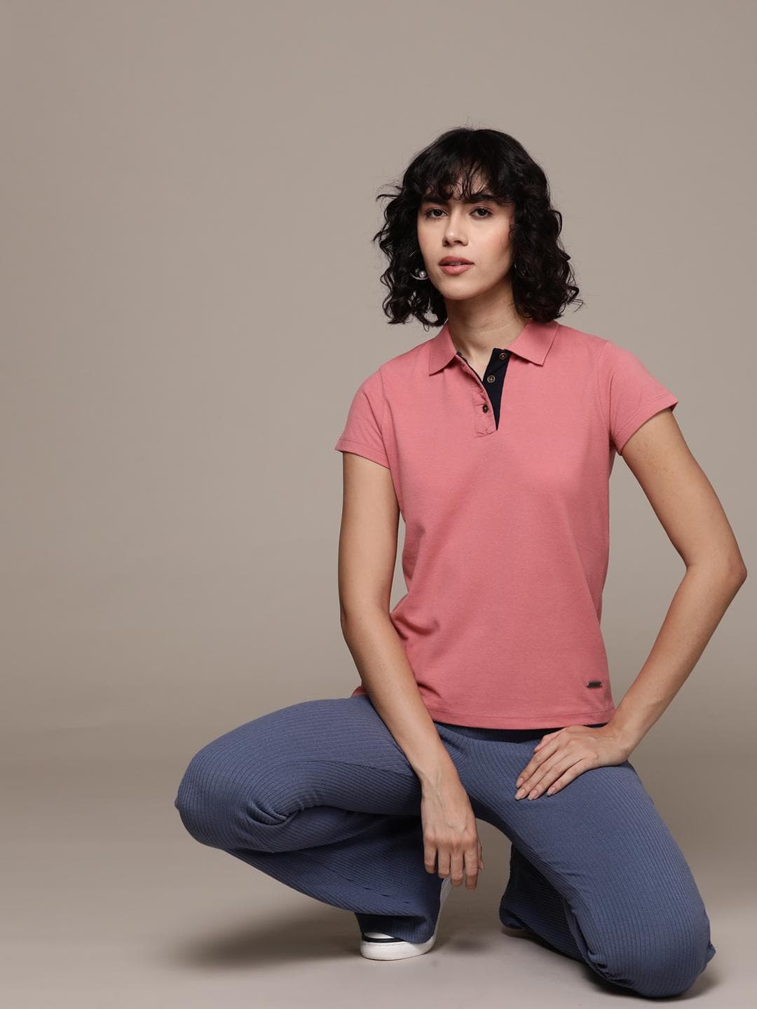 The Roadster Lifestyle Co. Polo Collar T-shirt