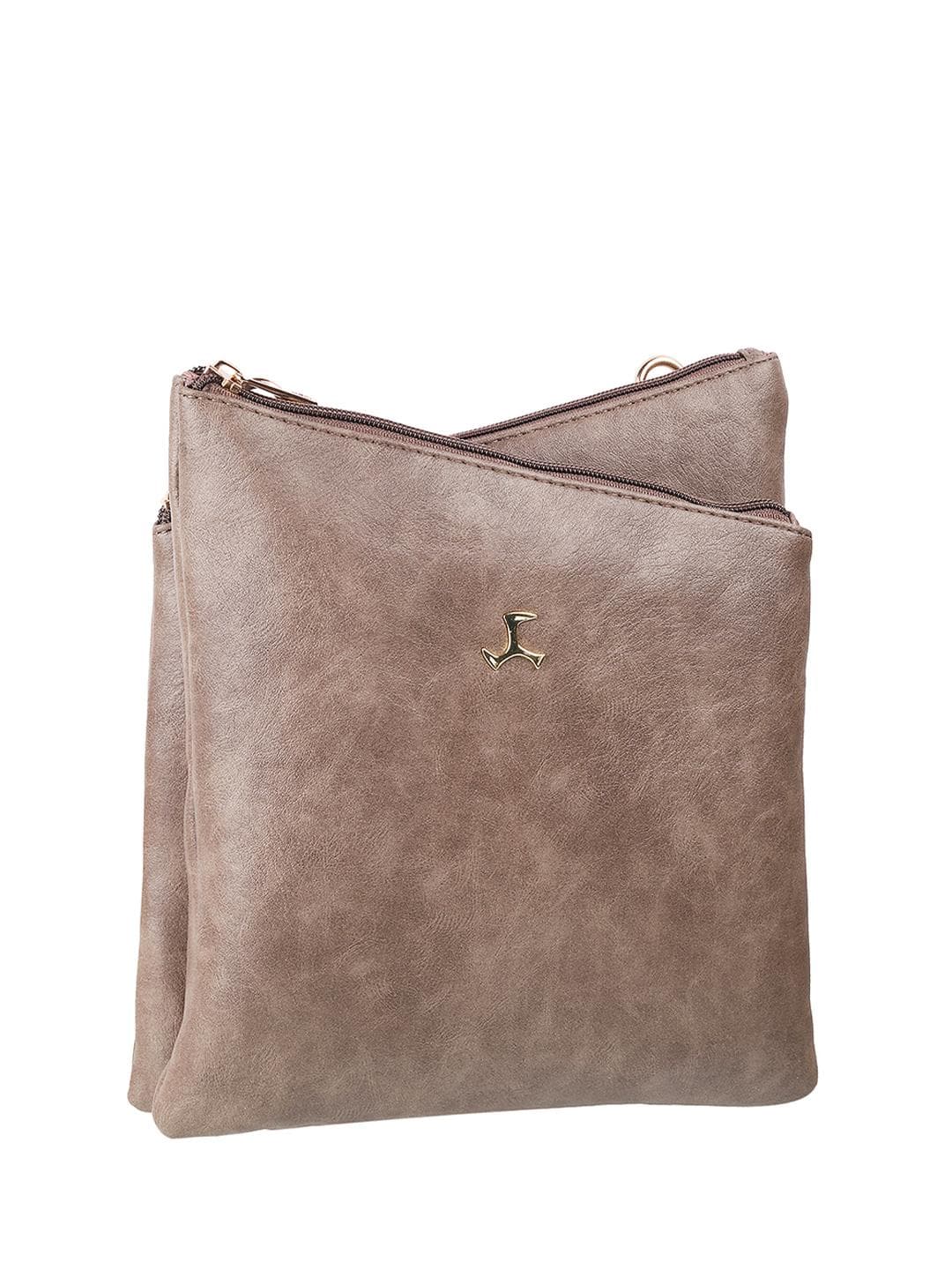 Buy Mochi Women Brown Textured Sling Bag - - Accessories for Women