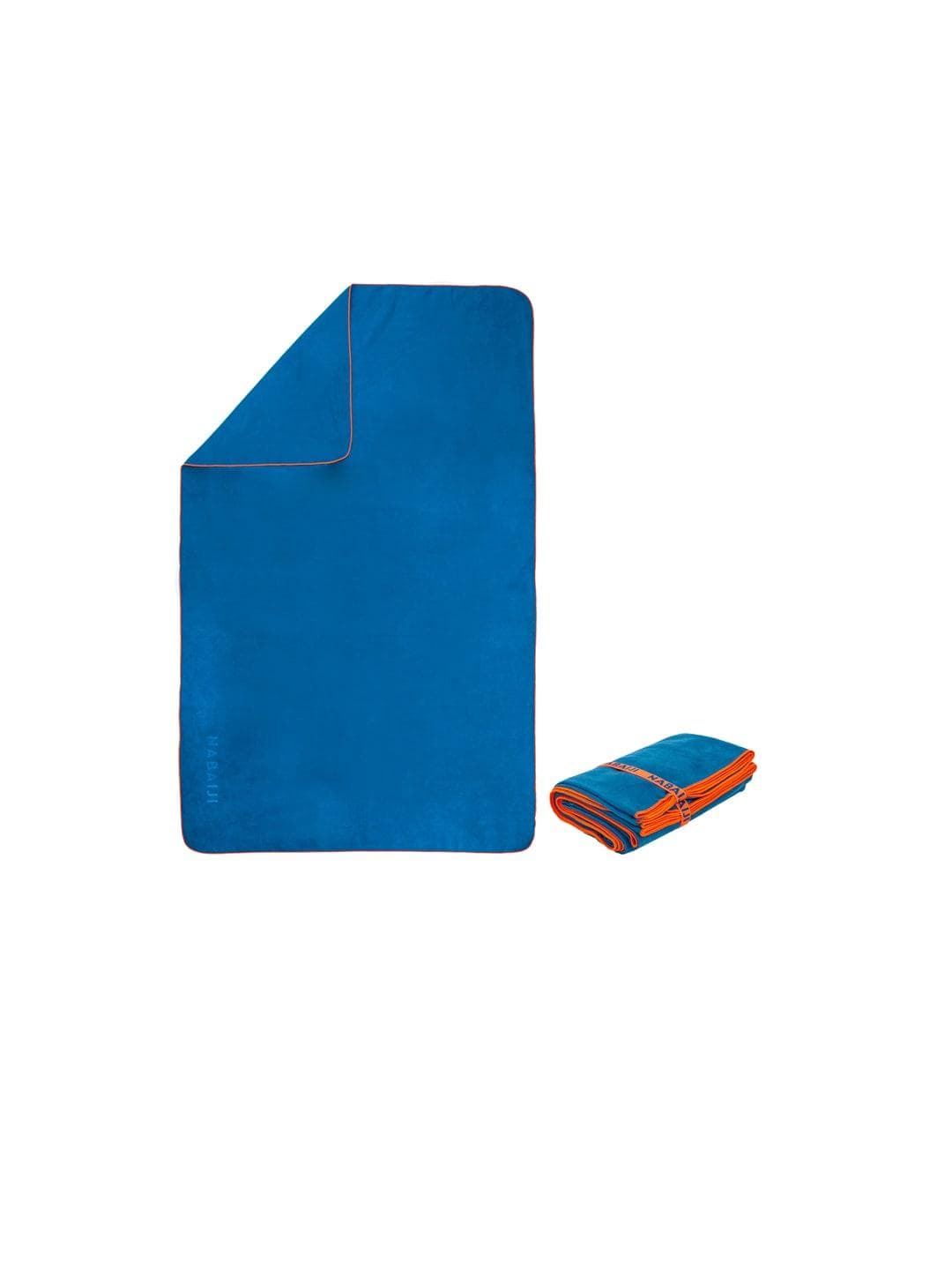 Decathlon Adults Blue Quick Drying Swim Towel
