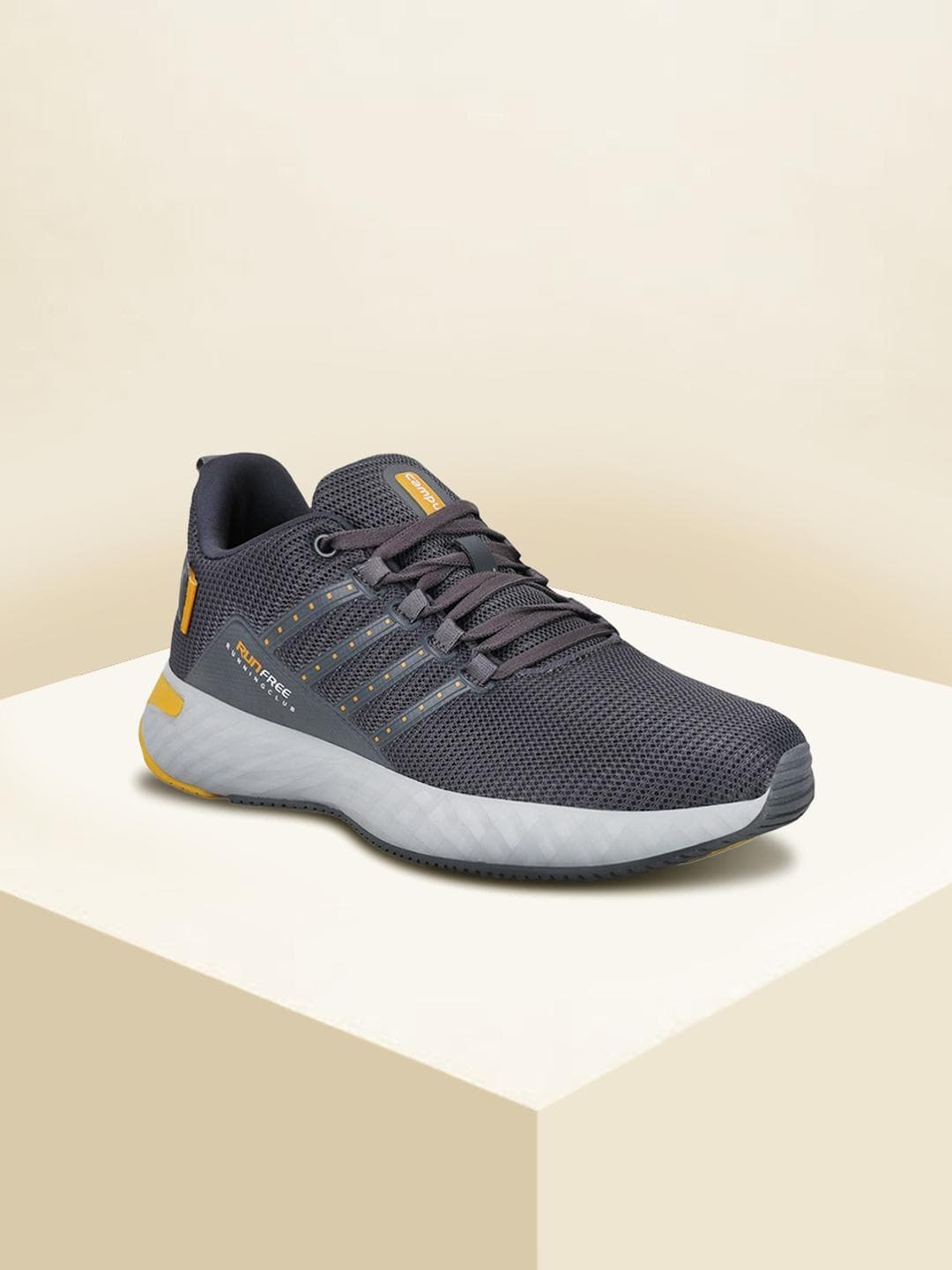 Campus Men OSLO PRO Grey Mesh Running Shoes