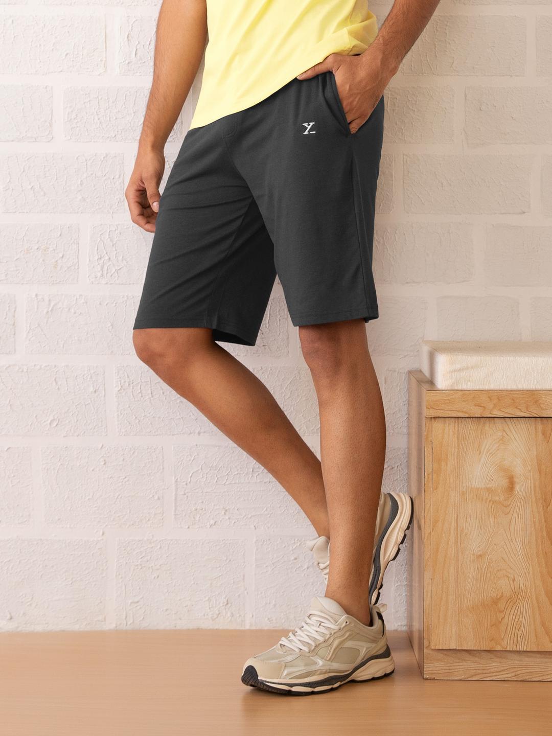 Buy XYXX IntelliSmooth Solid Cotton Pace Shorts - - Apparel for Men