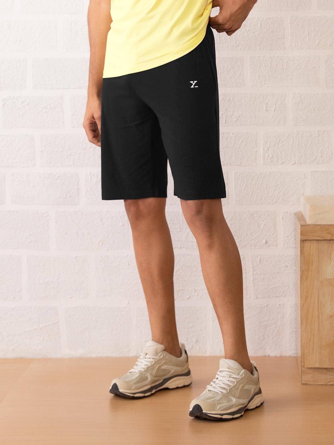 Buy XYXX Men IntelliSmooth Solid Cotton Pace Shorts - - Apparel for Men