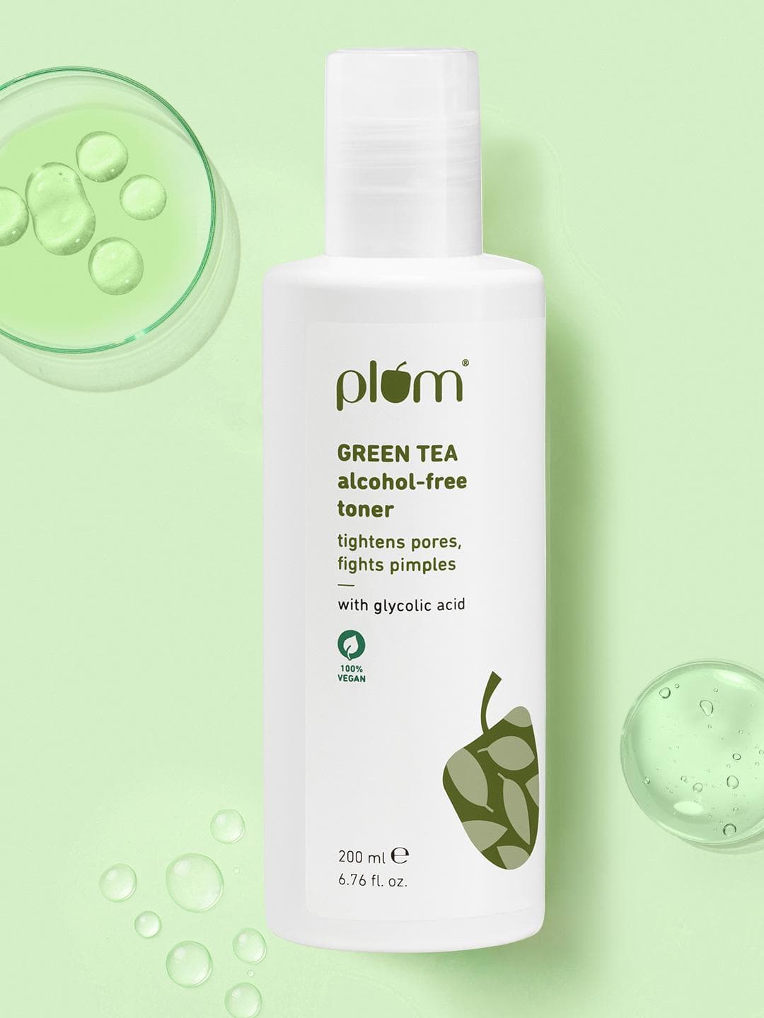 Buy Plum Green Tea Alcohol Free Toner With Glycolic Acid To Tighten Pores & Fight Pimples - - Personal Care for Unisex