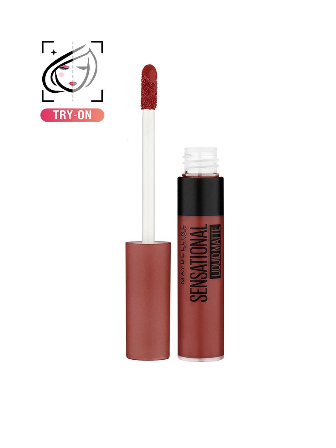 Buy Maybelline Sensational Liquid Matte Lipstick 13 Upbeat Crimson - - Personal Care for Women