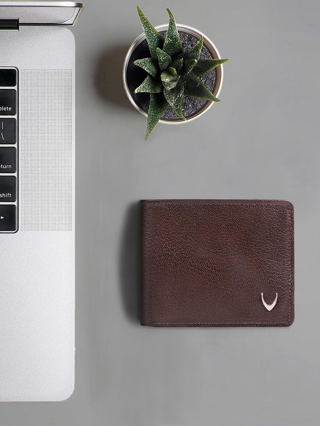 Buy Hidesign Men Brown Leather Two Fold Wallet - - Accessories for Men