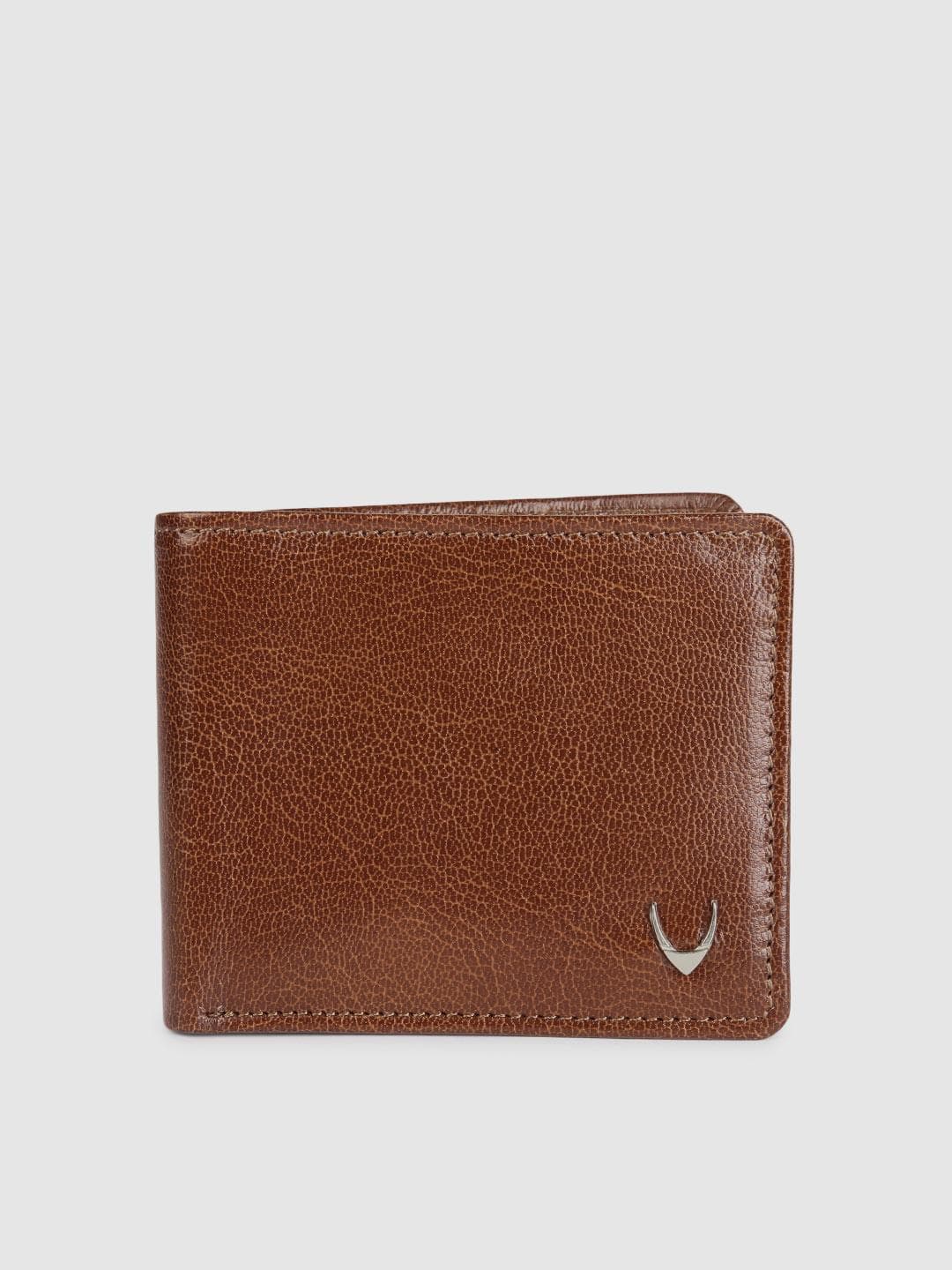 Buy Hidesign Men Tan Textured Leather Two Fold Wallet - - Accessories for Men
