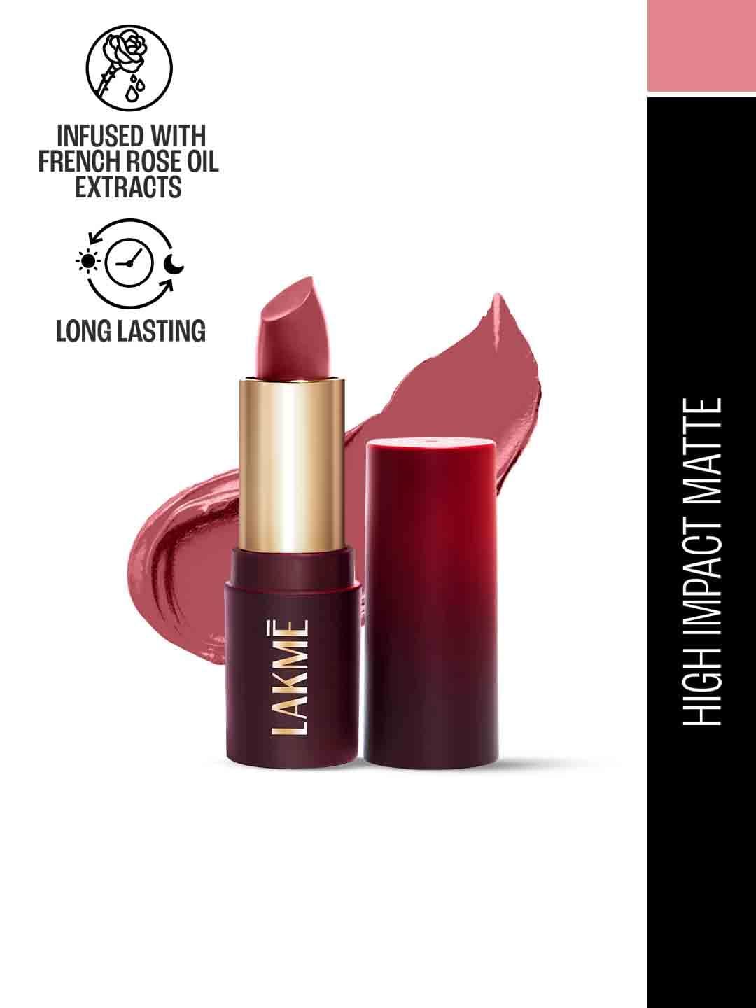 Buy Lakme Cushion Matte Lipstick Pink Flamingo CP10 - - Personal Care for Women