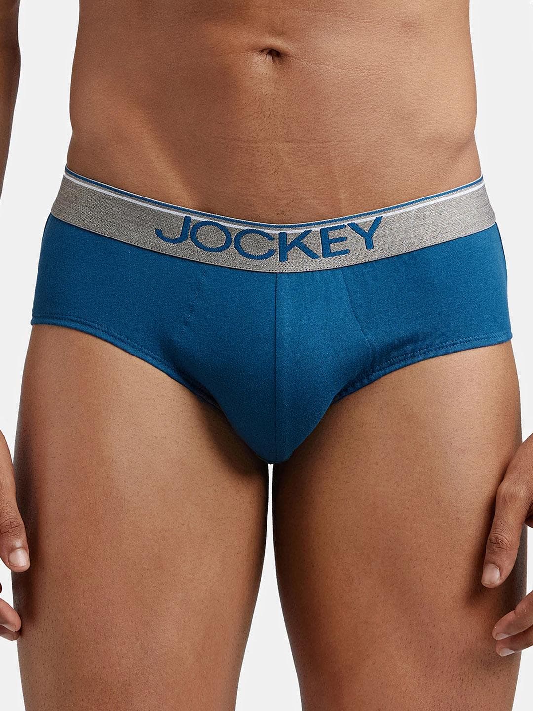 Buy Jockey Combed Cotton Brief With Ultrasoft Waistband 8037 - - Apparel for Men